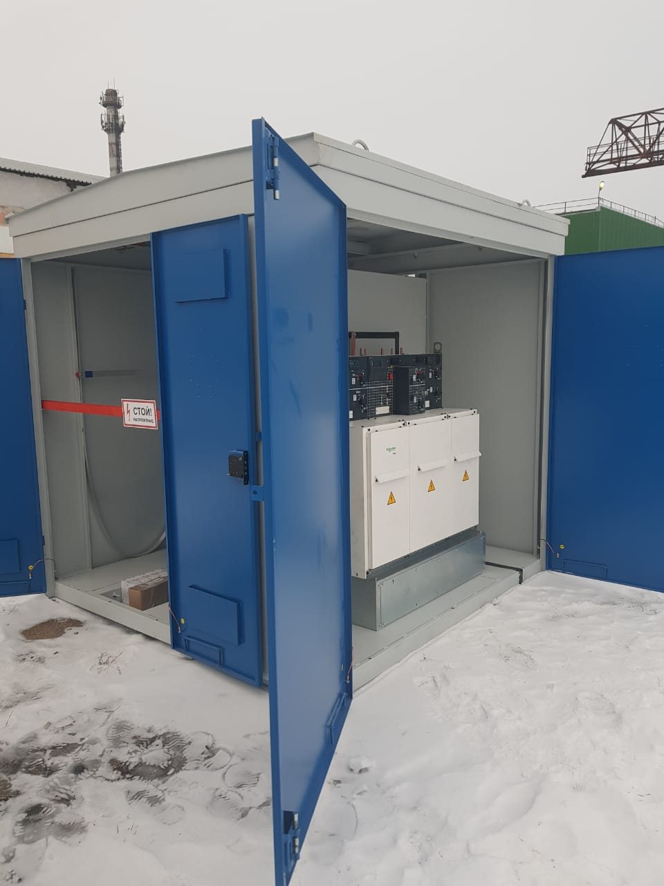 ООО "МТК" изготовила и поставила комплектную трансформаторную подстанцию КТПН 630 (киоск) на напряжение 20 кВ